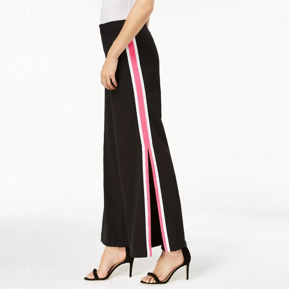 I.N.C. International Concepts Women's Vented Wide-Leg Pants